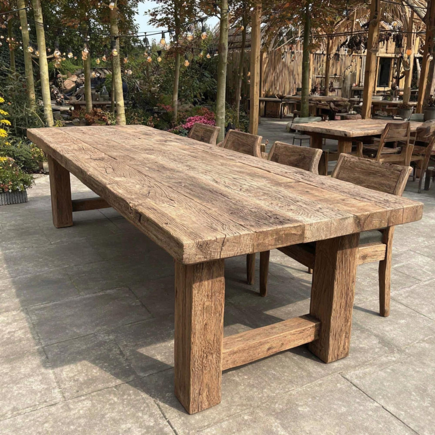 Handmade Live Edge Walnut Dining Table β Rustic Farmhouse Wood
