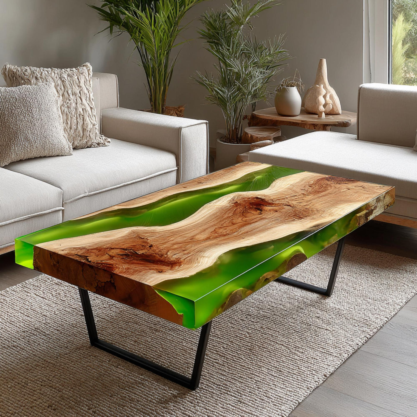 EPOXY COFFEE TABLE